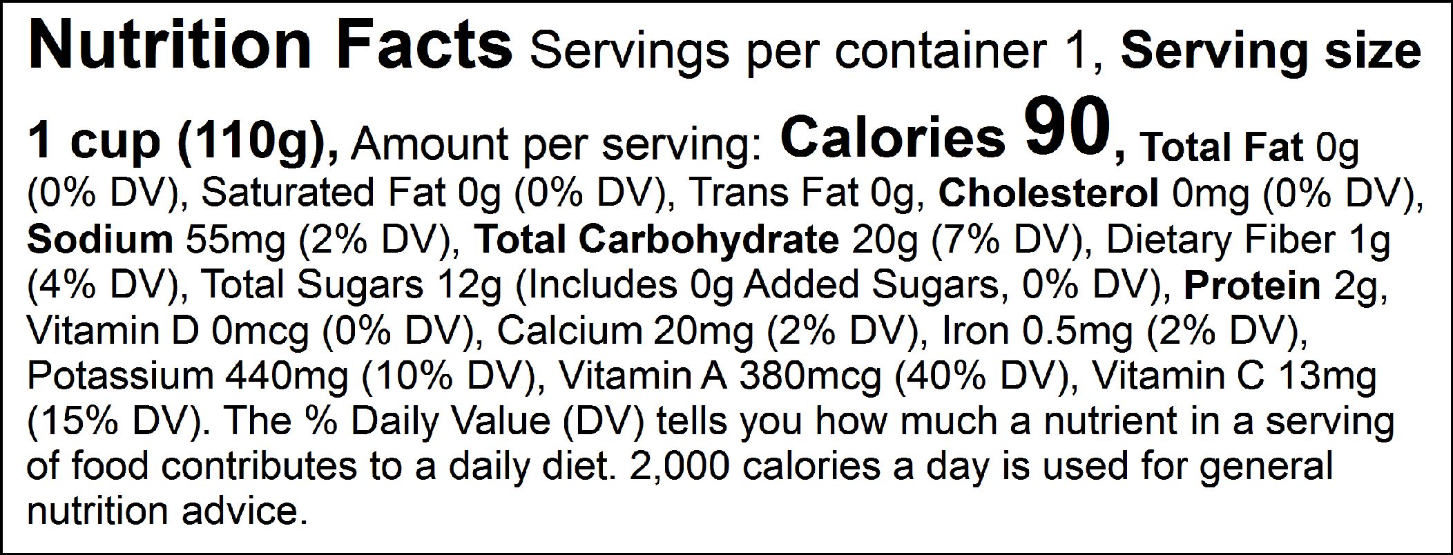 Sweet Potato - Orleans - flesh only - Label - Linearjpg